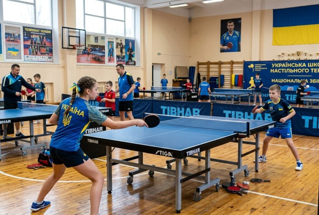 Українська школа настільного тенісу - 1